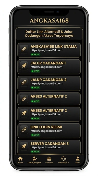 Tampilan link alternatif angkasa168