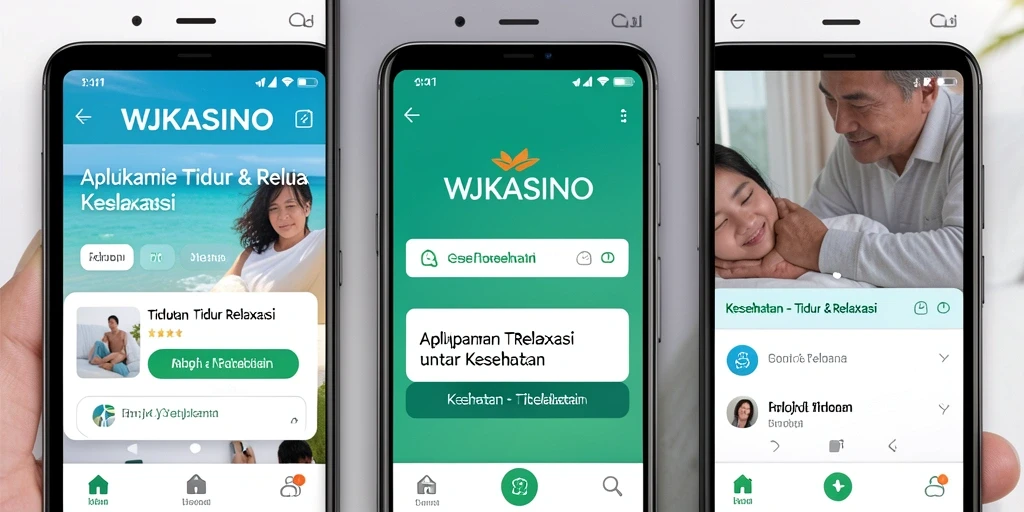 Tampilan antarmuka WJKASINO yang menenangkan dan mudah digunakan.